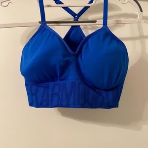 Under Armour Women's Vibrant Blue Sports Bra